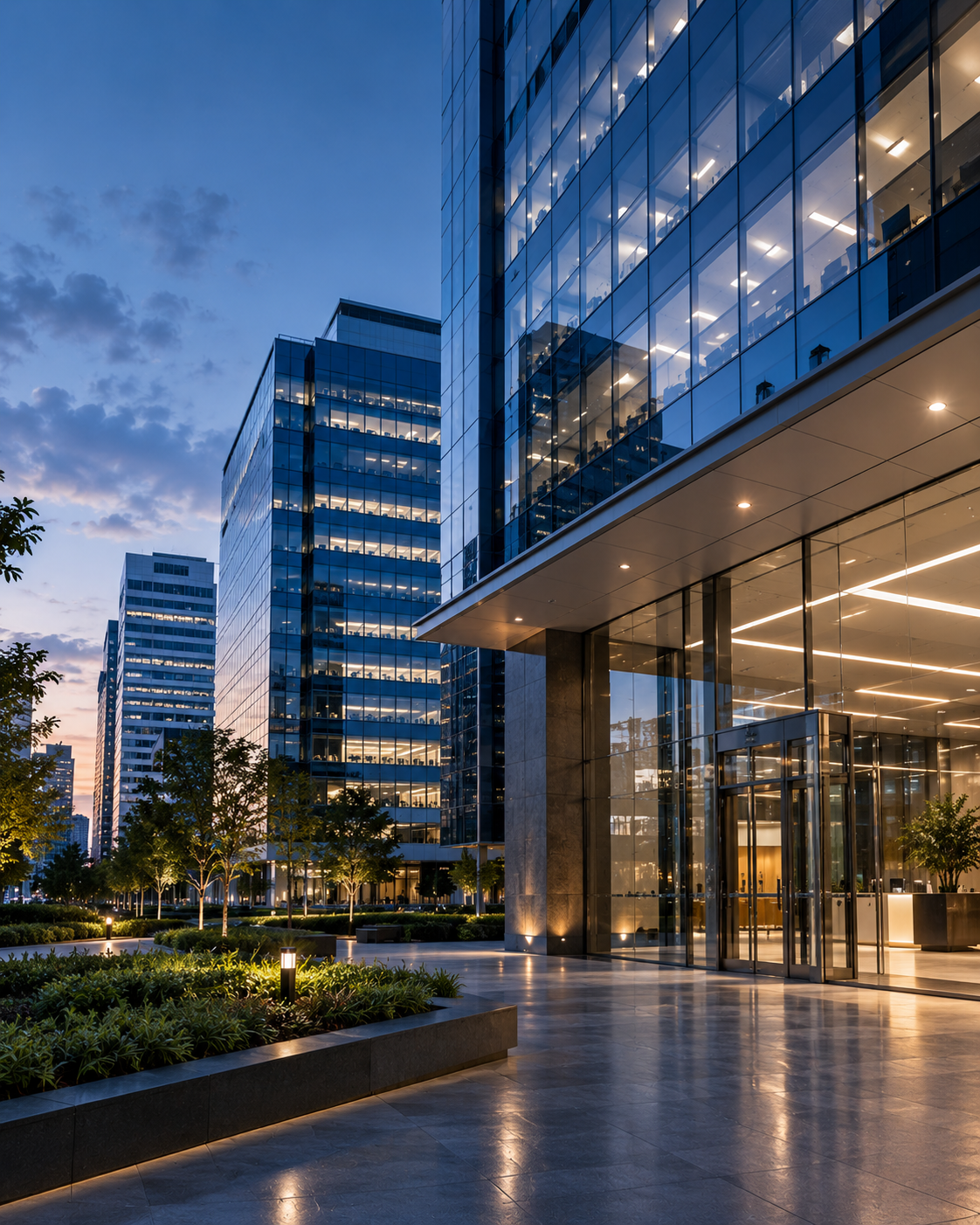 Automação HVAC em edifícios comerciais