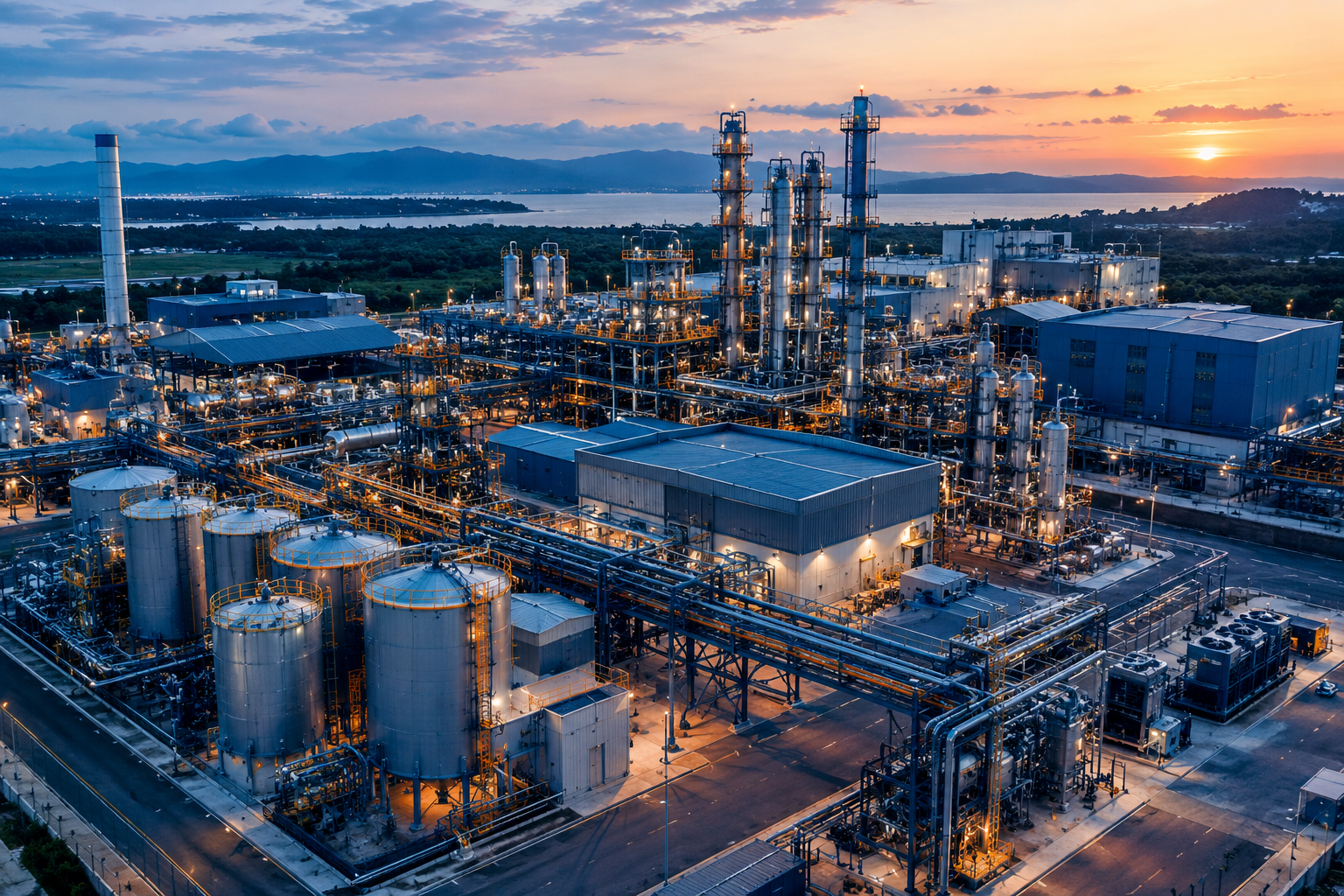 Planta industrial e integração de sistemas