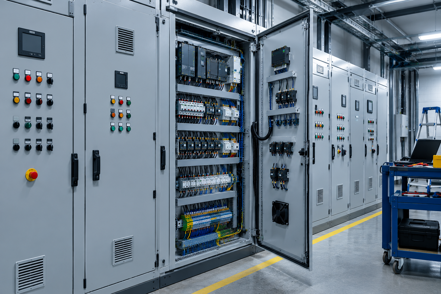 Sistema HVAC e central de água gelada
