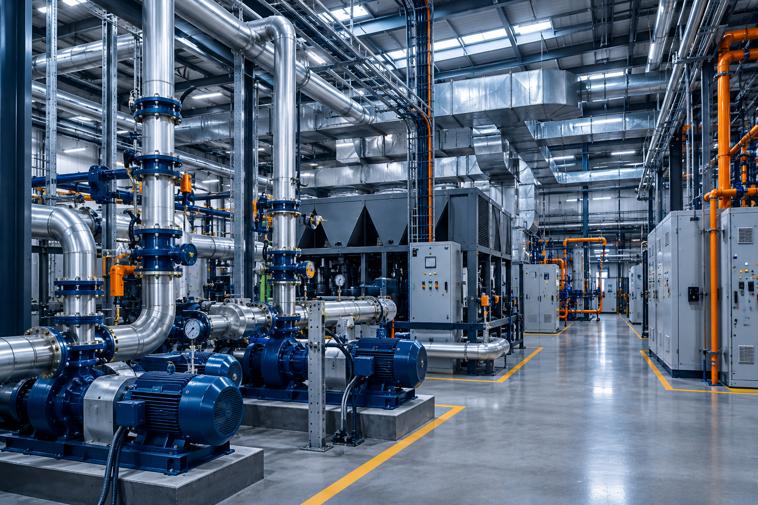 Sistemas de utilidades industriais